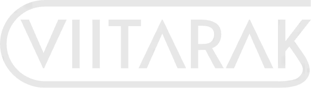 Logo displaying the word 'Viitarak' in pixelated style with a partial circular design on the left.