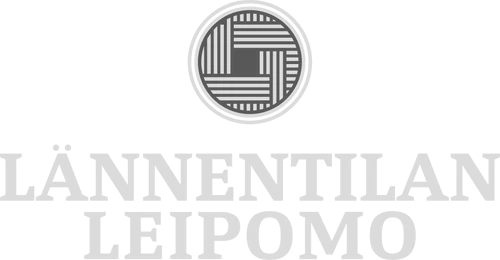Landentular Texture logo with a circular woven pattern above the company name in light gray text on a black background.